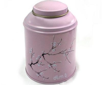 China Wholesale round metal coffee containers for sale