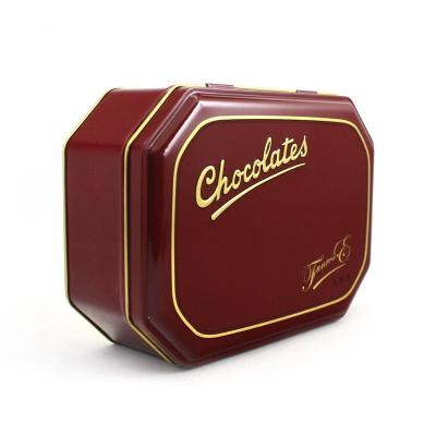 China Custom Chocolate Metal Tins Wholesale Company for sale