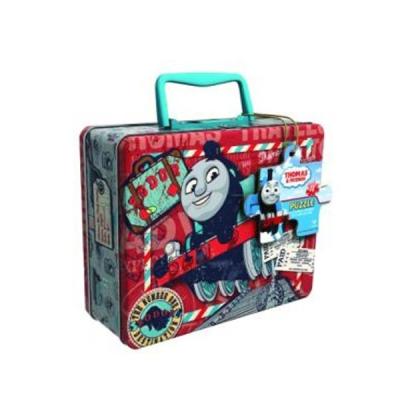 China Thomas & Friends Puzzle Tin with Handle for sale