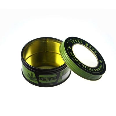 China Screw round tea tin wholesale supplier for sale