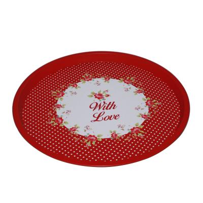 China Wholesale Custom House Tin Tray for sale