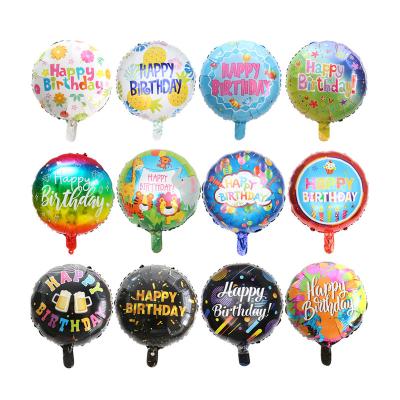 China Wholesale 18 Inch Aluminum Foil Balloon Cartoon Toy Foil New Birthday Balloon Baby Birthday Party Kids Decoration for sale