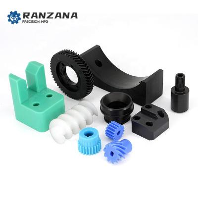 China OEM POM Precise Machine Part Custom ABS Glance Nylon Plastic CNC Machining Service of Industrial Equipment for sale