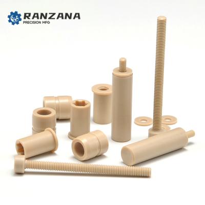 China Manufacturing Equipment Customized Manufacturer CNC Machining ABS/PE/POM/Delrin/Nylon/PP Turning Plastic Machining Services for sale