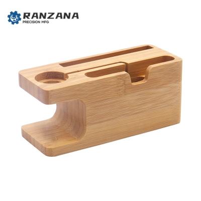 China Precision Manufacturing Equipment Bamboo Base Parts CNC Machining Walnut / Beech Part CNC Machined Wood Parts for sale