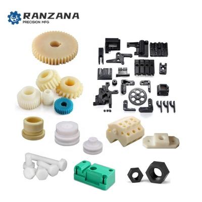 China Custom Industrial Equipment CNC Machining Parts OEM ABS/PEEK/POM/Nylon/Polyurethane Plastic Milling Machinery Parts for sale