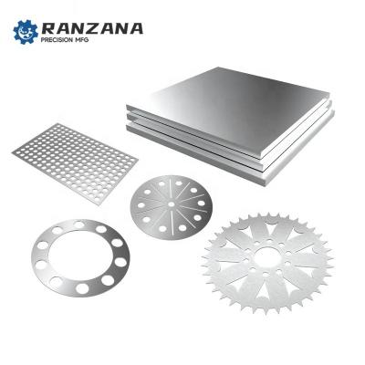 China Industrial Product Sheet Metal Stamping Metal Laser Cutting Parts Perforated Factory OEM Stainless Steel Aluminum Laser Cutting Bending Service for sale