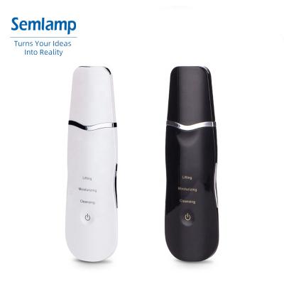 China OEM DEEP CLEANING Best Selling Products 2021 Skin Care Power Tools Ultrasonic Skin Scrubber Machine With Private Label for sale