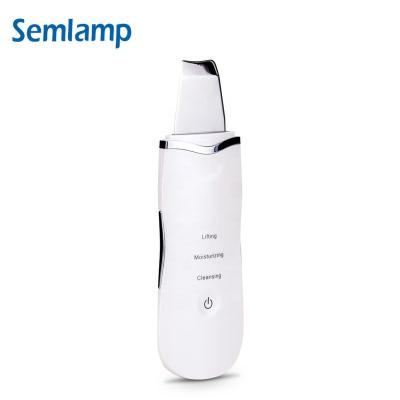 China DEEP CLEANSING Useful Gentle Peel Ultrasonic skin Massage scrubber Device for sale