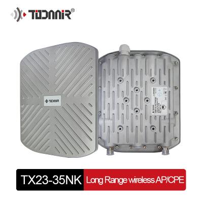 China Todaair 1-30km long range outdoor wifi bridge with external antenna TX23-35NK-859b for sale