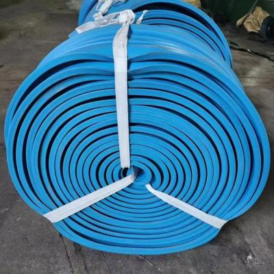 China Bubble Format PVC Water Stop Belt for Concrete Construction 4-230mm Width Blue and Yellow for sale