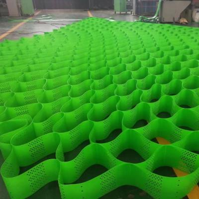 China Stabilizer Geocell Road Stabilization Plastic Gravel Grid for Ground Reinforcement for sale