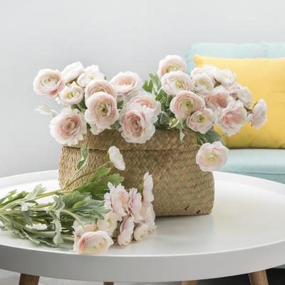 China UK Wholesale Realistic Wall Realistic Silk Home Decoration Flowers Roses Wedding Material USA Market Artificial Flowers for sale