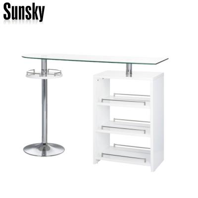 China Modern white PANEL bar table for home BA8513 for sale