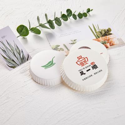 China Wholesale Hotel SPA Airline Cruise Custom Logo Hotel Paper Cup Lids Disposable Cover For Hotel/SPA/Airline/Cruise for sale