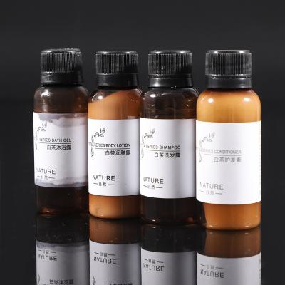 China Home.Hotel.Bathroom.Shower Room Amenities Custom Size Disposable Mini Supplies Hotel Shower Gel Shampoo And Conditioner Kit With Logo for sale