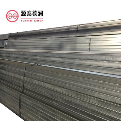 China Structural pipe 4 inch galvanized square tubing price per foot for sale for sale