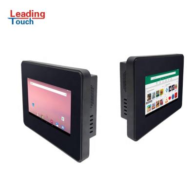 China Industrial Automation Fields Multi SLOT wifi 4G NFC POE Interface RK3399 Wall Mounted 7 Inch SLIM Android Tablet for sale