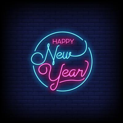 China Acrylic Buildings Happy New Year Neon Sign Christmas Signs Customized Neon Signs LED Car Neon Light for sale