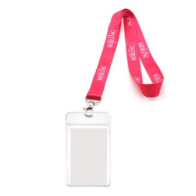 China Colorful Lanyard With Oval Hook Gifts Competitive Price Gifts Logo Cartoon Plastic Promotional Custom Lanyards Card Holders Colorful Card Holder for sale