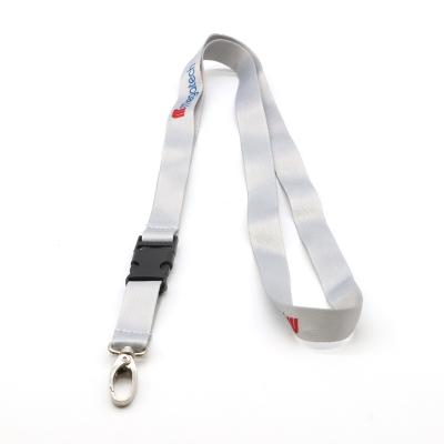 China Promotional Gifts 2021 Custom Design Custom Printed Logo Advanced Technology Personalized Nylon Neck Polyester Promotion Lanyards With Oval Hook for sale