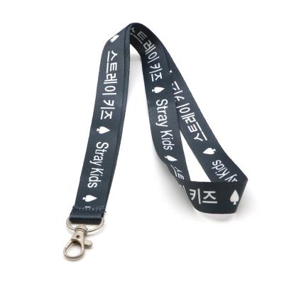 China Promotional Strap Lanyard With Lobster Hook from Cheap Wholesale Custom Logo Polyester Woven Sublimation Neck from Manufacturer Gift for sale