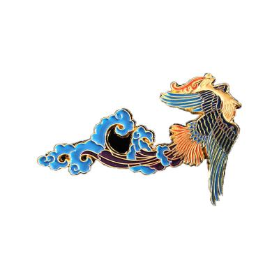 China Europe Personalized Custom Logo Metal Badge Blanks Lapel Brooch Pin for sale