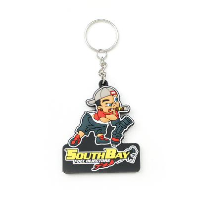 China High Quality Fancy Custom PVC London Pendant Advertising / Promotion Gift Anime Keychains for sale