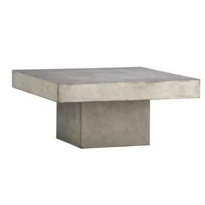 China Modern outdoor factory sales round concrete fiberglass cement table for home and garden for sale