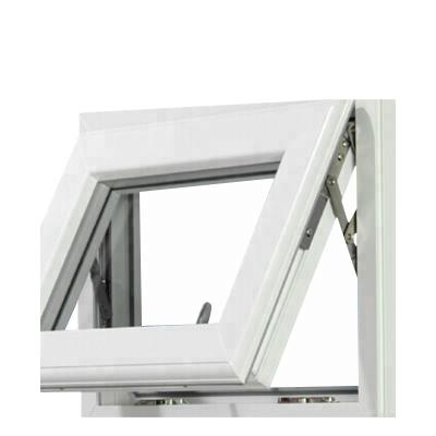 China Folding Screen Hotsale Good Insulation Veka PVC UPVC Awning Window With Grilles for sale