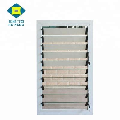 China Folding Glass Screen Bathroom Jalousie PVC Shutter Canopy Window for sale