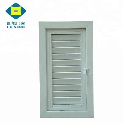 China Folding Screen Factory Directly Produce UPVC Glass PVC Window Shutters for sale