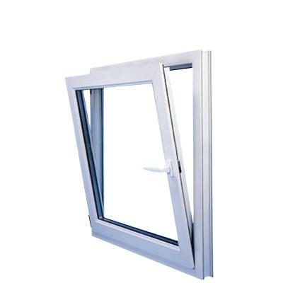 China American Style Folding Screen Factory Low Cost PVC Tower Casement And Tilt Small Toilet Window for sale