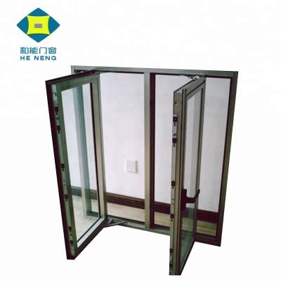 China Manufacture Cheap Guangzhou Aluminum Folding Screen Windows Directly for sale