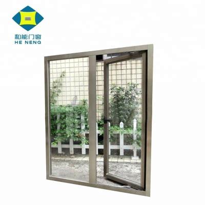 China Modern Aluminum Double Glass Windows Doors Design In China for sale