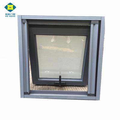 China Folding Aluminum Screen Frosted Glass Bathroom Window Small Standard Size Designs for sale