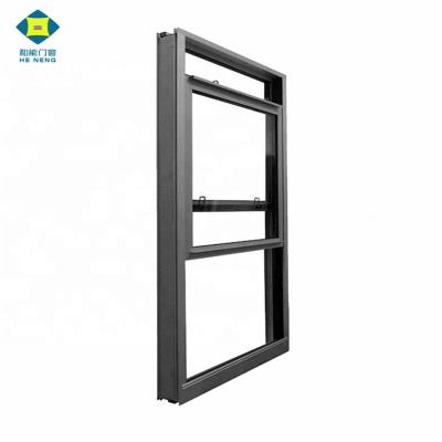 China Folding Screen Factory Price High Quality Aluminum Double Glazed Hung Windows for sale