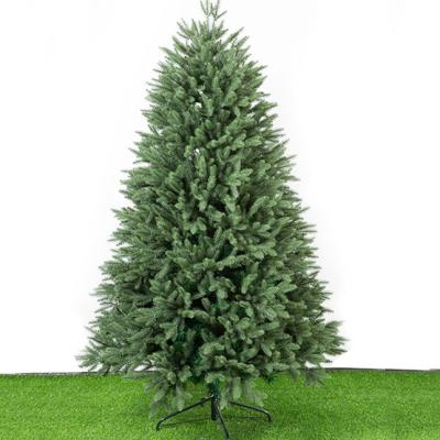 China Wholesale Environmental Friendly PVC PE Mixed Christmas Tree Outdoor Decorated Artificial Led Indoor Mini Christmas Tree Light For Decoration for sale