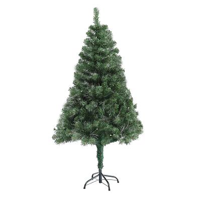 China Environmental Friendly Holiday Decoration Customizable Size Christmas Tree Fiber Artificial Christmas Tree With LED Light for sale