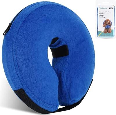 China Sustainable Protective Inflatable Collar for Dogs and Cats - Soft Pet Recovery Collar Does Not Block Vision E-Collar for sale