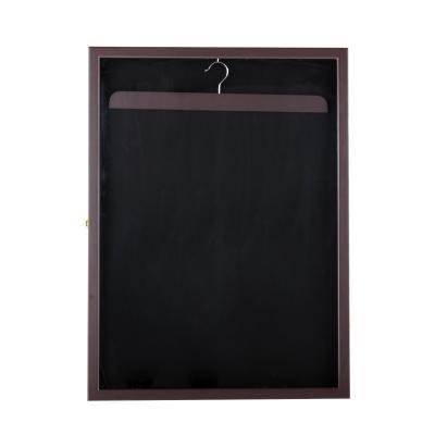 China Modern Sports Show Case Jersey Rack-Brown Display for sale