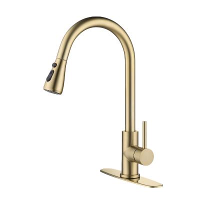 China Contemporary Hot Selling High Quality Easy To Install Contemporary Metal Kitchen Faucet for sale