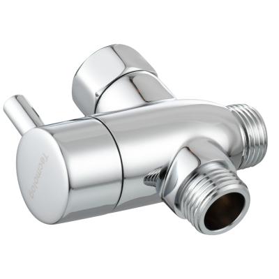 China Hot Selling Modern High Quality Screw-in Sprayer Way Anti-Corrosion Brass Shower Diverter for sale