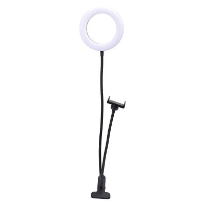 China 6 Inch Modern Light 9W 5V 64LED 2835 Lamp. diameter 16cm Live Fill Light Desktop Clip bead white light for sale