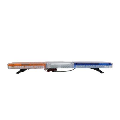 China Police factory led blue red light bar police emergency warning lightbar top warning lights for vehicle for sale