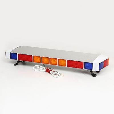 China Warning Off Road Police Super Thin Red Blue Military Used Strobe Led Warning Light Flasher Bar for sale