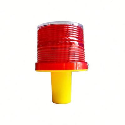 China Weatureproof And Dustproof Mini Strobe Light Led Signal Yellow Solar Powered Signaling for sale