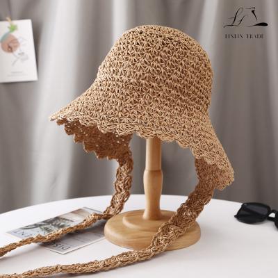 China Eco-Friendly Manufacturer Beach Hats Kids Summer Girls Fashion Floppy Hat for sale