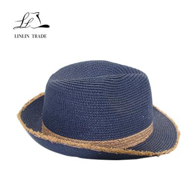 China High quality picture fashion wide brim hat for men sun hat grass hat for sale