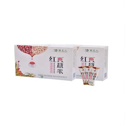 China Low Fat Chinese Instant Health Food Red Bean Coix Seed Powder Slimming Power for sale